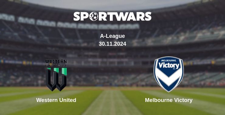 Western United — Melbourne Victory watch online for free 30.11.2024