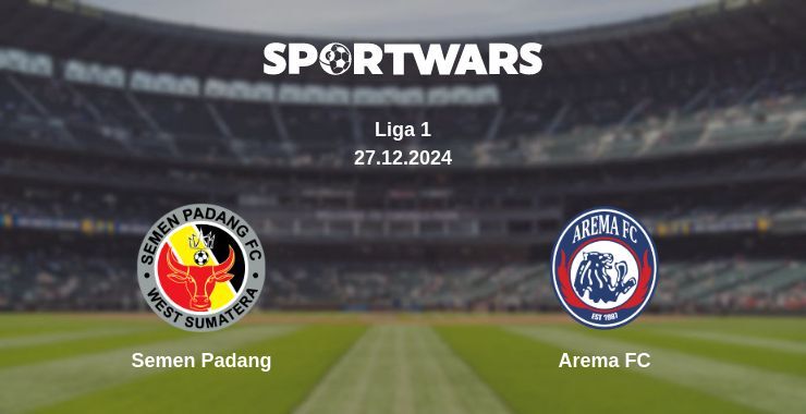 Semen Padang — Arema FC watch online broadcast, 27.12.2024