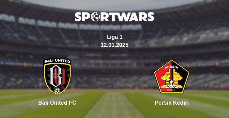 Bali United FC — Persik Kediri watch online broadcast, 12.01.2025