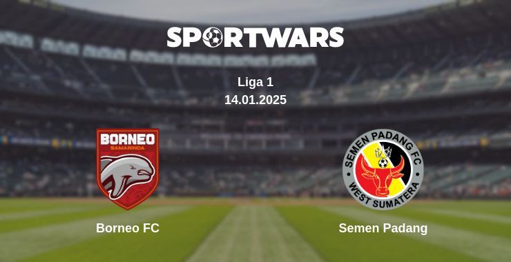 Borneo FC — Semen Padang watch online broadcast, 14.01.2025