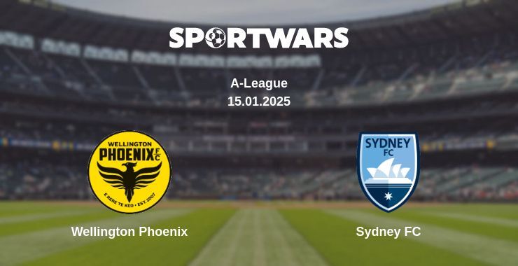 Wellington Phoenix — Sydney FC watch online broadcast, 15.01.2025