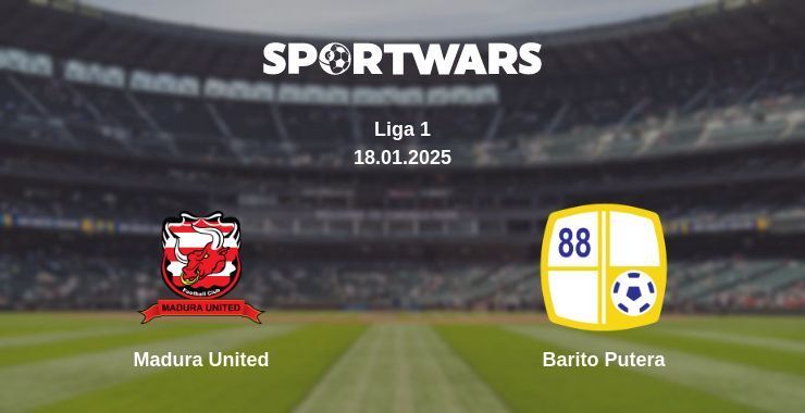 Madura United — Barito Putera watch online broadcast, 18.01.2025