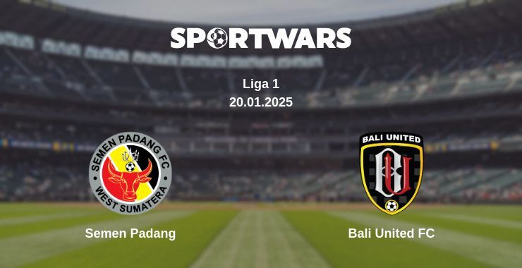 Semen Padang — Bali United FC watch online broadcast, 20.01.2025