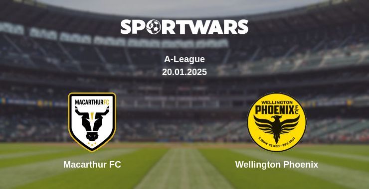 Macarthur FC — Wellington Phoenix watch online broadcast, 20.01.2025