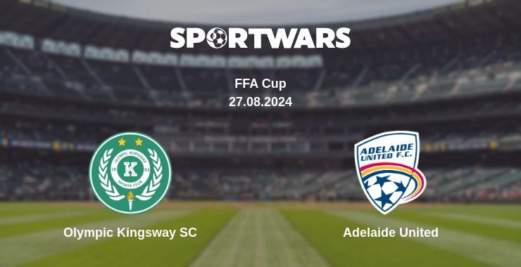 Olympic Kingsway SC — Adelaide United watch online for free 27.08.2024