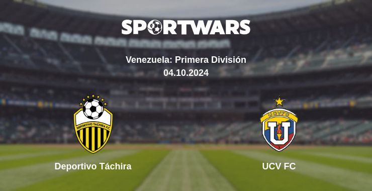 Deportivo Táchira — UCV FC watch online for free 06.10.2024