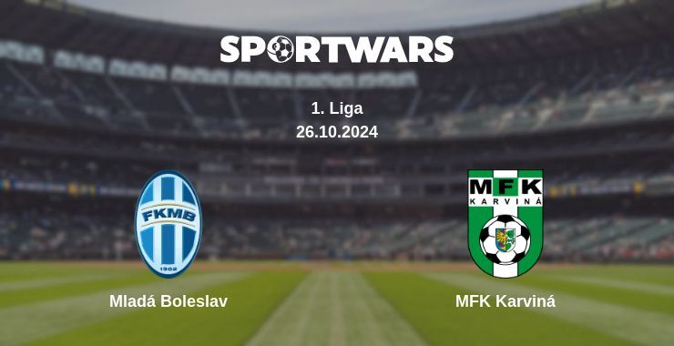 Mladá Boleslav — MFK Karviná watch online for free 26.10.2024