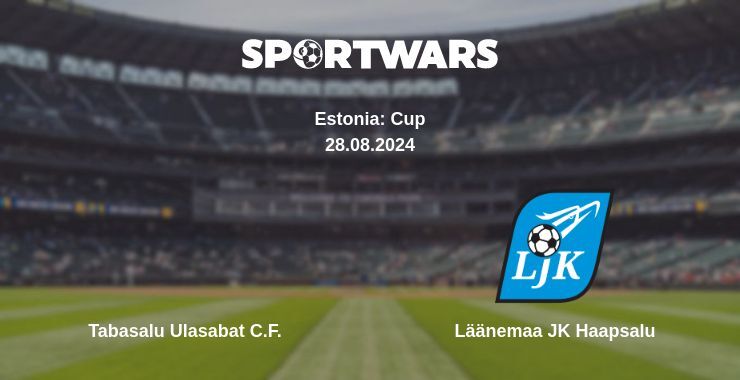 Tabasalu Ulasabat C.F. — Läänemaa JK Haapsalu watch online broadcast, 28.08.2024