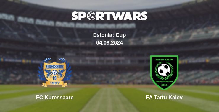 FC Kuressaare — FA Tartu Kalev watch online for free 04.09.2024