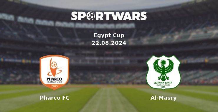 Pharco FC — Al-Masry watch online for free 22.08.2024