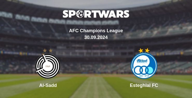 Al-Sadd — Esteghlal FC watch online for free 30.09.2024