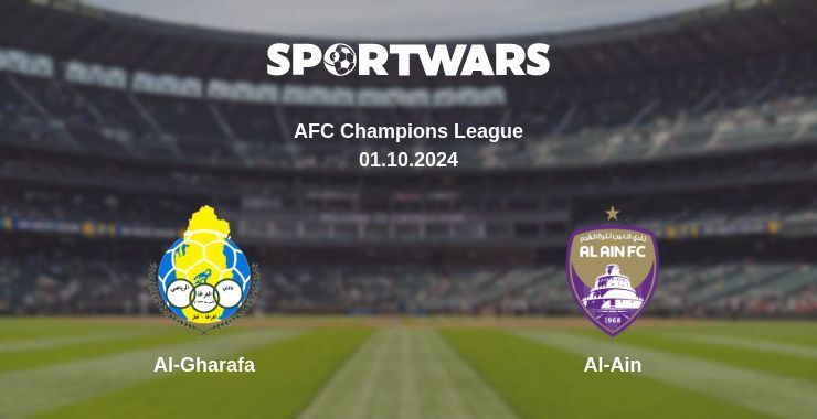 Al-Gharafa — Al-Ain watch online for free 01.10.2024