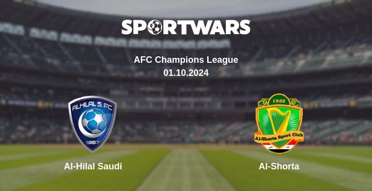 Al-Hilal Saudi — Al-Shorta watch online for free 01.10.2024