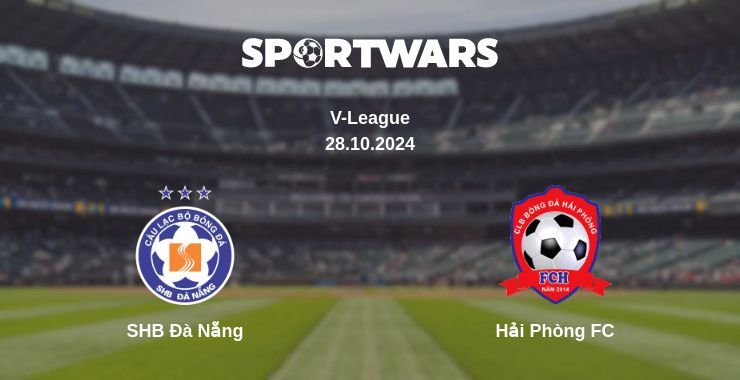 Result of the SHB Đà Nẵng — Hải Phòng FC match, 28.10.2024