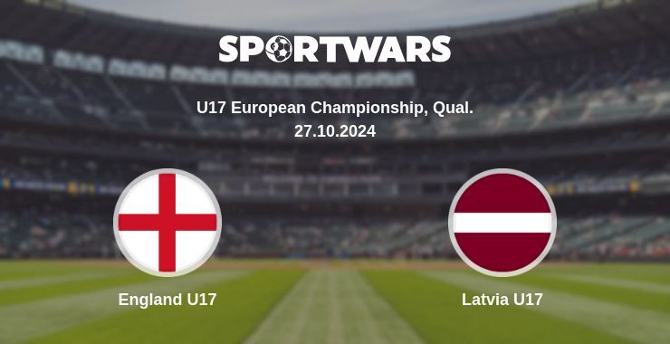 England U17 — Latvia U17 watch online for free 27.10.2024