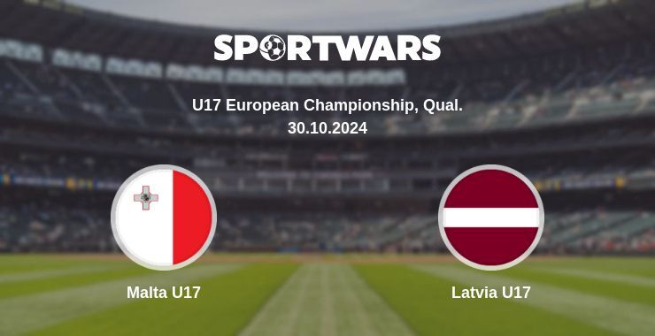 Malta U17 — Latvia U17 watch online for free 30.10.2024