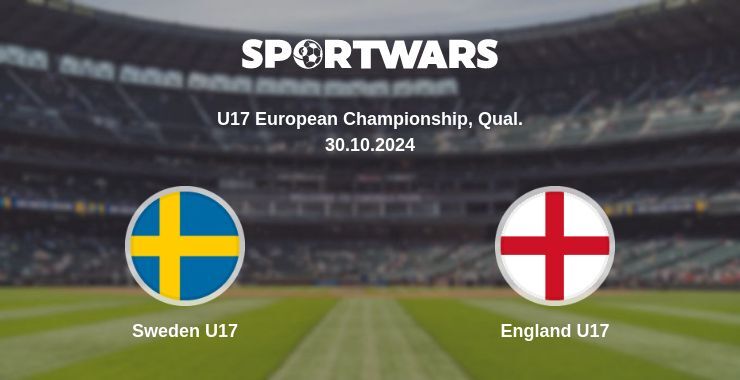 Sweden U17 — England U17 watch online for free 30.10.2024