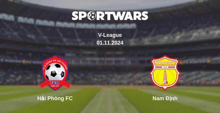 Result of the Hải Phòng FC — Nam Định match, 01.11.2024