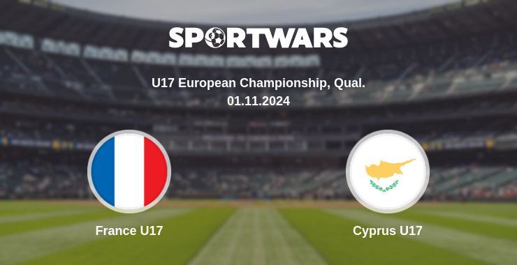 France U17 — Cyprus U17 watch online for free 01.11.2024