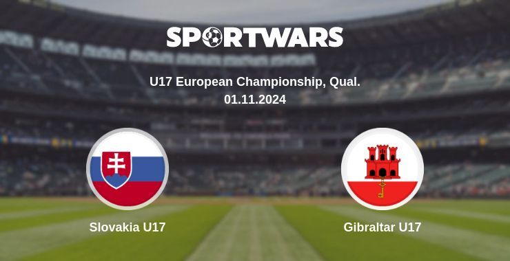 Slovakia U17 — Gibraltar U17 watch online for free 01.11.2024