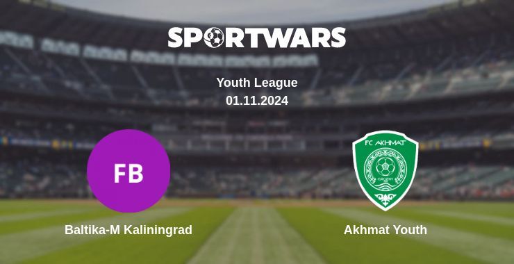 Baltika-M Kaliningrad — Akhmat Youth watch online for free 01.11.2024