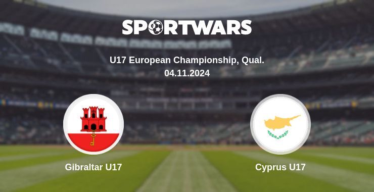 Gibraltar U17 — Cyprus U17 watch online for free 04.11.2024