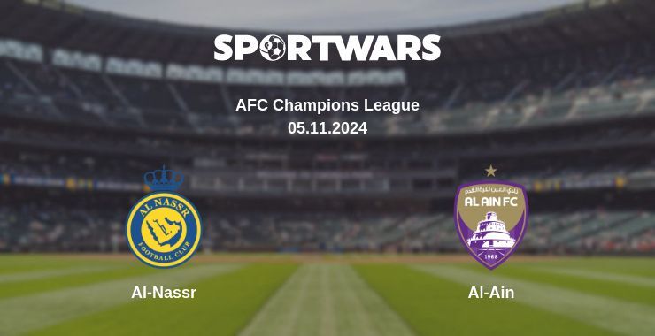 Result of the Al-Nassr — Al-Ain match, 05.11.2024