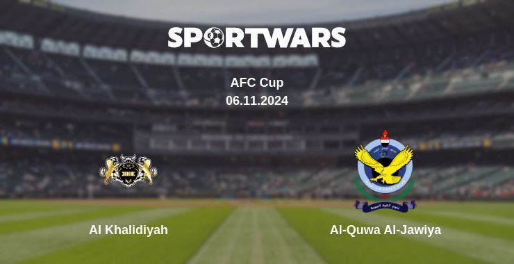 Result of the Al Khalidiyah — Al-Quwa Al-Jawiya match, 06.11.2024