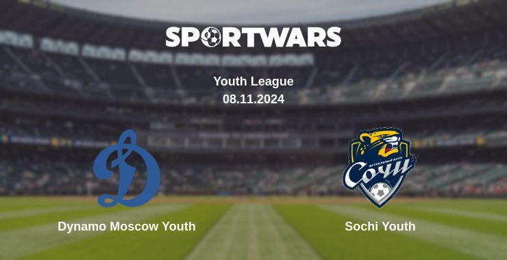 Dynamo Moscow Youth — Sochi Youth watch online for free 08.11.2024