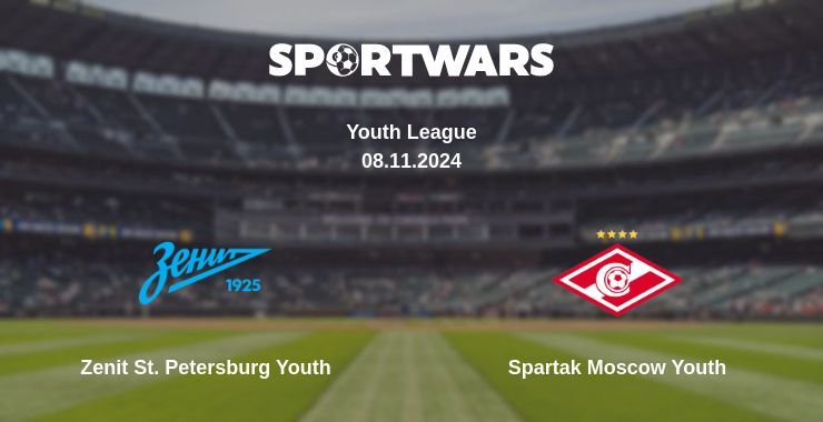 Zenit St. Petersburg Youth — Spartak Moscow Youth watch online for free 08.11.2024