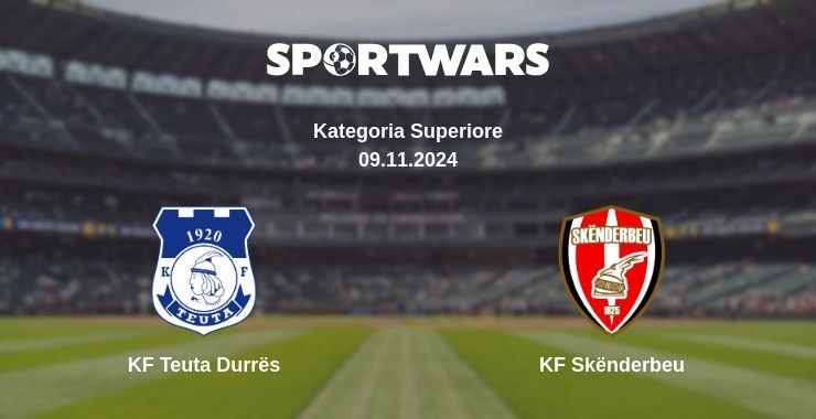 KF Teuta Durrës — KF Skënderbeu watch online for free 09.11.2024