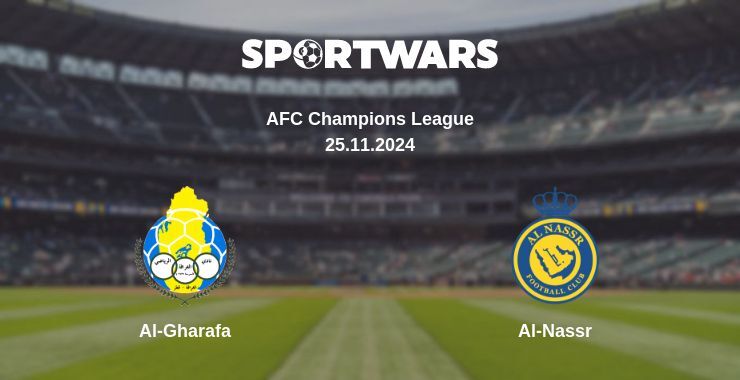 Al-Gharafa — Al-Nassr watch online for free 25.11.2024