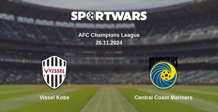 Vissel Kobe — Central Coast Mariners watch online for free 26.11.2024