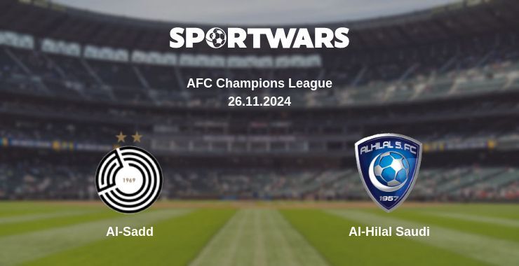 Al-Sadd — Al-Hilal Saudi watch online for free 26.11.2024