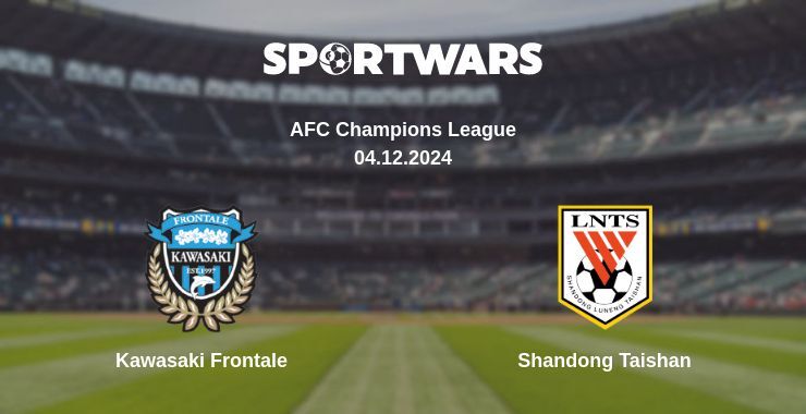 Kawasaki Frontale — Shandong Taishan, where to watch online broadcast