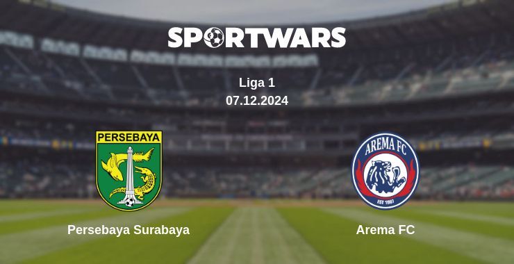 Persebaya Surabaya — Arema FC watch online for free 07.12.2024