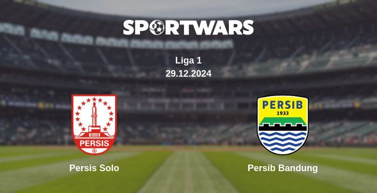 Persis Solo — Persib Bandung watch online broadcast, 29.12.2024