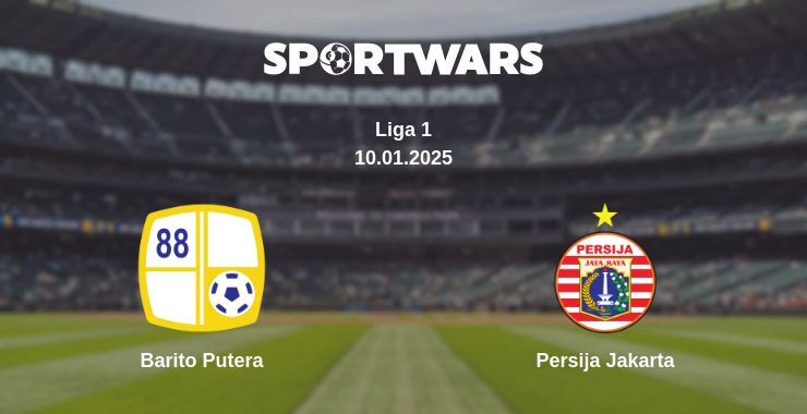 Barito Putera — Persija Jakarta watch online broadcast, 10.01.2025