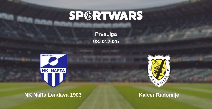 NK Nafta Lendava 1903 — Kalcer Radomlje watch online broadcast, 08.02.2025