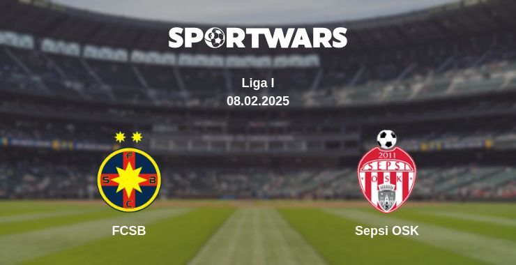 FCSB — Sepsi OSK watch online for free 08.02.2025