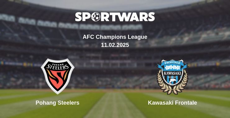 Pohang Steelers — Kawasaki Frontale watch online for free 11.02.2025