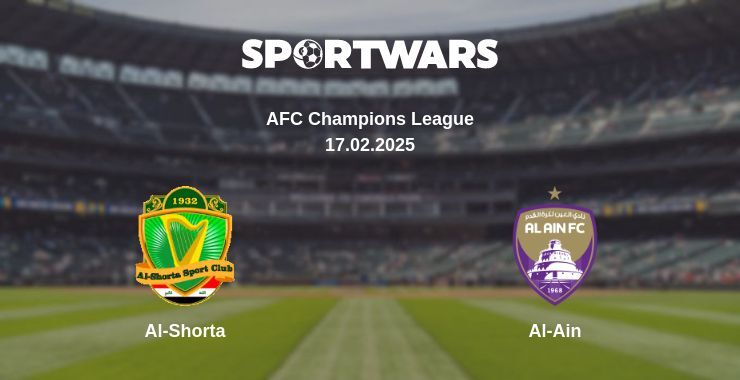 Al-Shorta — Al-Ain watch online for free 17.02.2025