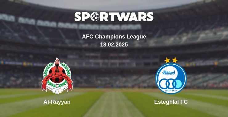 Al-Rayyan — Esteghlal FC watch online for free 18.02.2025