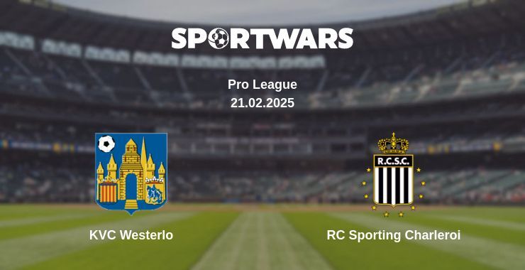 KVC Westerlo — RC Sporting Charleroi watch online broadcast, 21.02.2025