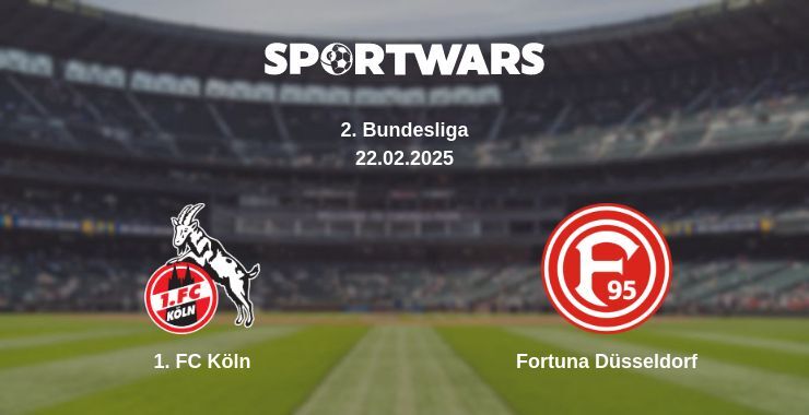 1. FC Köln — Fortuna Düsseldorf watch online for free 22.02.2025