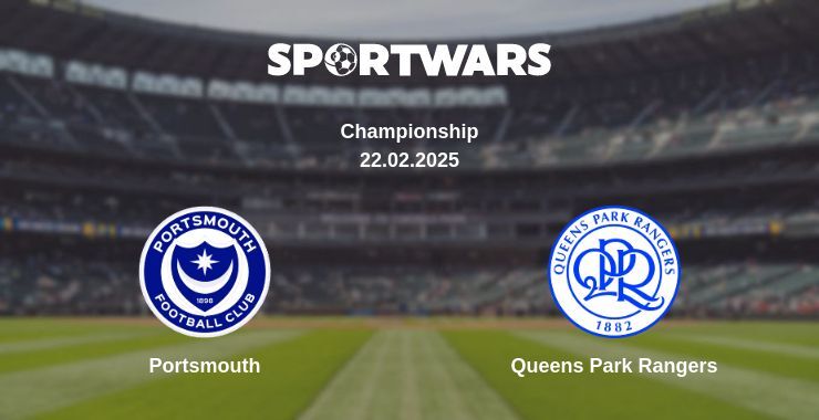 Portsmouth — Queens Park Rangers watch online broadcast, 22.02.2025