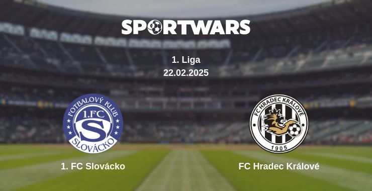 1. FC Slovácko — FC Hradec Králové watch online broadcast, 22.02.2025