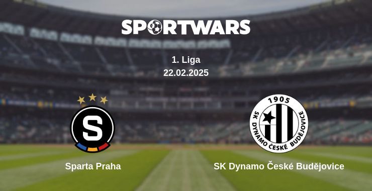 Sparta Praha — SK Dynamo České Budějovice watch online broadcast, 22.02.2025