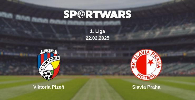 Viktoria Plzeň — Slavia Praha watch online broadcast, 22.02.2025