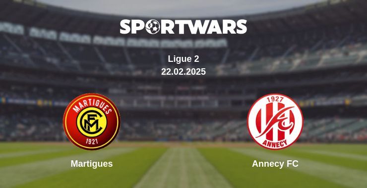 Martigues — Annecy FC watch online for free 22.02.2025